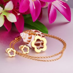 Flower Necklace set